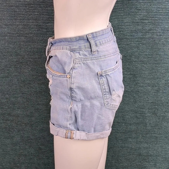 For Kitty Rescue! EnJean High Waist Shorts, Button Fly - Picture 5 of 12